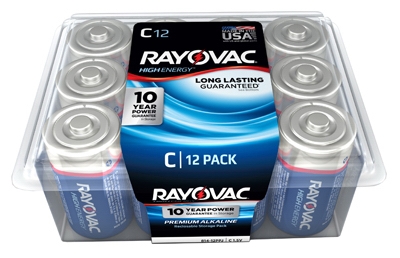 12-Pack  inchC inch Maximum Alkaline Pro Pack Batteries