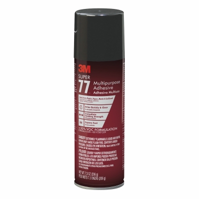 Supper 77 Spray Adhesive, Multi-Purpose, 7.3-oz.