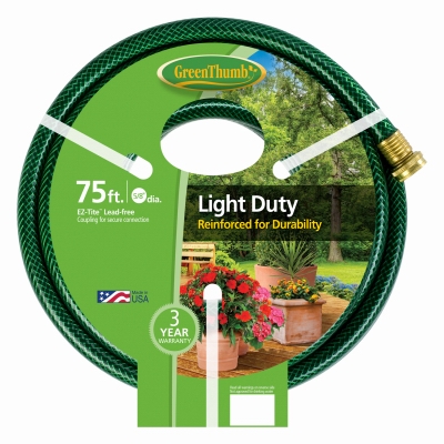 Nylon-Reinforced Garden Hose, 5/8-In. x 75-Ft.