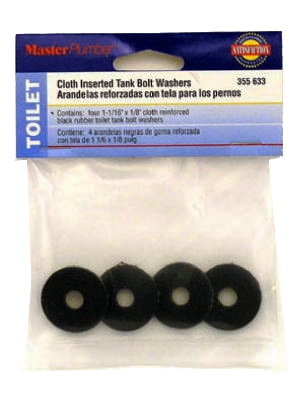 4-Pack Rubber Tank Bolt Washers