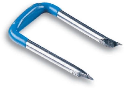 Insulated Staples, Blue, 1.25 x 9/16-In., 100-Pk.