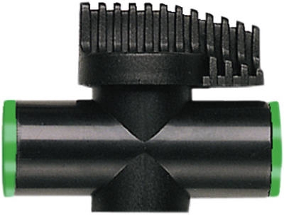 Drip Watering Riser Valve, Rigid Poly, 1/2-In.