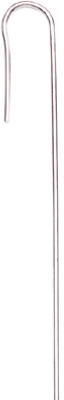 Drip Watering Wire Hook Stake, Galvanized, 8-In., 15-Pk.