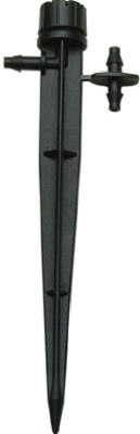 Drip Watering Bubbler & Stake, Full-Circle Adjustable, 5-Pk.