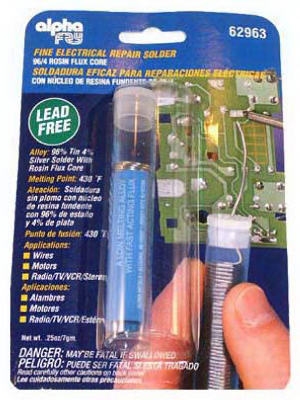 0.25-oz., .032-Diameter Lead-Free Electrical Solder
