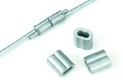 Fence Splicing Sleeve For Smooth & Barb Wire, DP 3-4/10, 10-Pk.