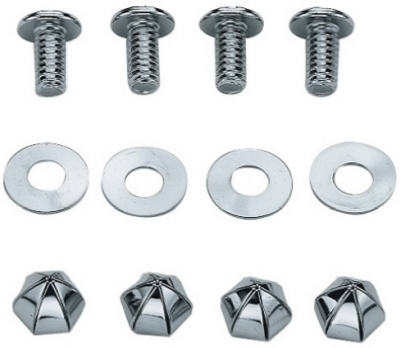4-Pk. License Plate Bolt & Nut