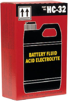 6-Qt. Dry Charge Battery Acid