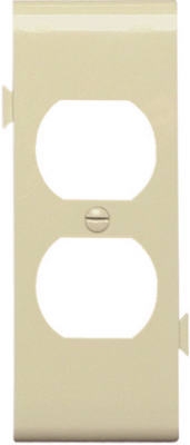 Ivory Duplex Sectional Nylon Wall Plate