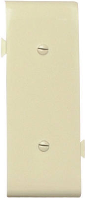 Ivory Blank Center Sectional Nylon Wall Plate