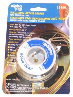 4-oz., .093-Diameter Leaded Electrical Solder