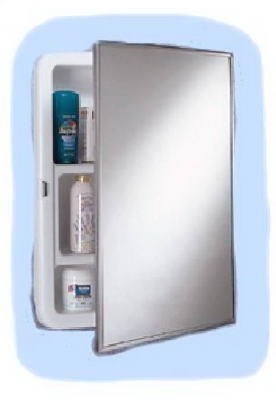 Medicine Cabinet, Stainless-Steel Frame