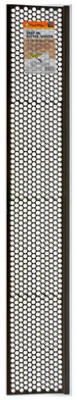 Gutter Guard Screen, Brown Vinyl, 6-5/8-In. x 3-Ft.