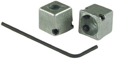 2-Pack Metal Fit-All Faucet Handle 5/8-Inch Stem Adaptor