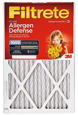 Filtrete Allergen Defense Red Micro Air Furnace Filter, 15x20x1-In., Must Order in Quantities of 6