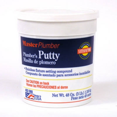 3-Lb. Plumber's Putty