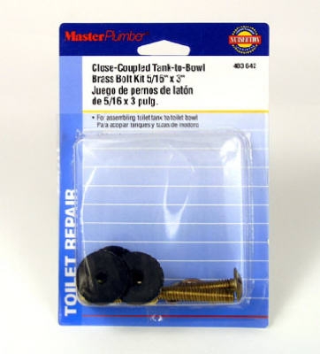 Toilet Tank-To-Bowl Bolt Kit