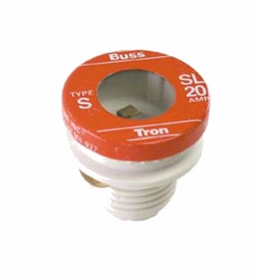 Plug Fuse, Type SL, 20-Amp, Must Purchase 3-Pk. In Quantities of 5