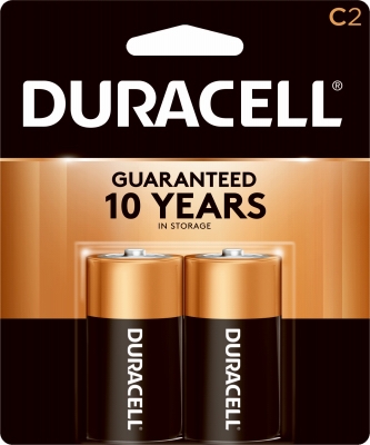 2-Pack   inchC inch Alkaline Batteries