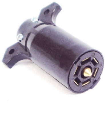 Trailer End Connector, 7-Way, Plastic
