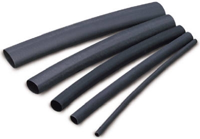 Heat Shrink Tubing, 6-Pk., 0.25 - 0.125-In.