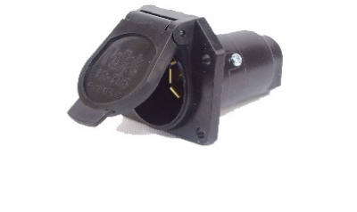 Trailer Car End Connector, 7-Way, Plastic