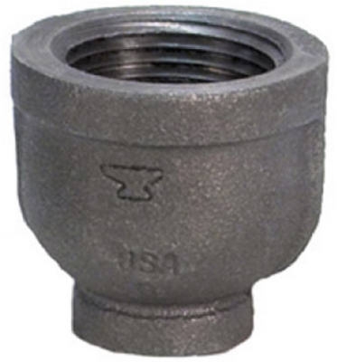 1/4 x 1/8-Inch Black Coupling