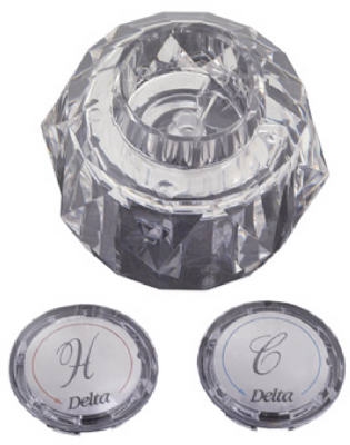 1-3/4 Bottom x 2-1/8-Inch H Acrylic Tub Handle