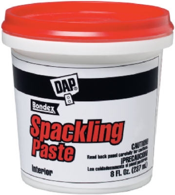 Spackling Putty, Pre-Mixed, 1/2-Pt.
