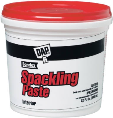 Spackling Putty, Pre-Mixed, 1-Qt.