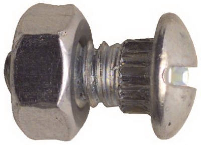 12-Pack Brass Neck Bolt/ Nut
