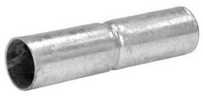 Galvanized Chain Link Top Rail Sleeve, 1-3/8 x 6-In.