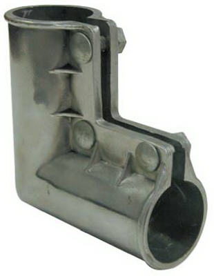 Aluminum Gate Ell with Nuts & Bolts, 1-3/8 x1-3/8-In.