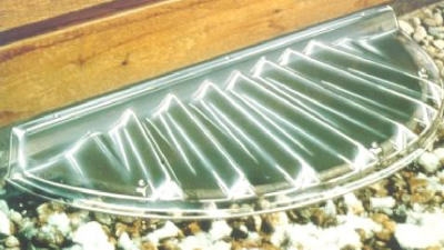 Basement Escape Hatch Window Well, Type R, Fits 48 x 22-In.