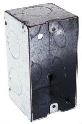 4 x 2-1/8-Inch Deep Steel Handy Box