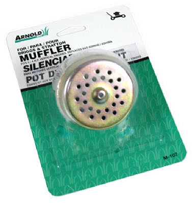 1/2-Inch Exhaust Pancake Replacement Muffler