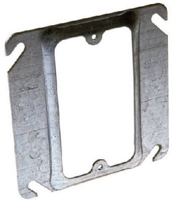 4-Inch Square 1 Gang Surface Cover