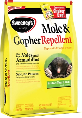 Mole & Gopher Repellent, 4-Lbs.