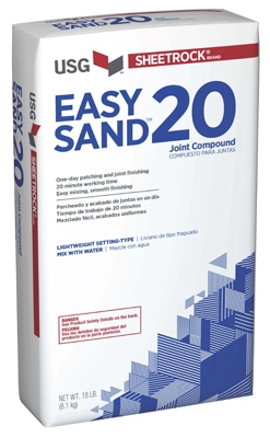 Easy Sand 20 Joint Compound, Lightweight, 20-Lbs.