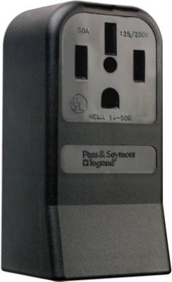 50A 125/250V 4W Surface Outlet Receptacle