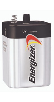 6V Alkaline Spring Terminal Lantern Battery