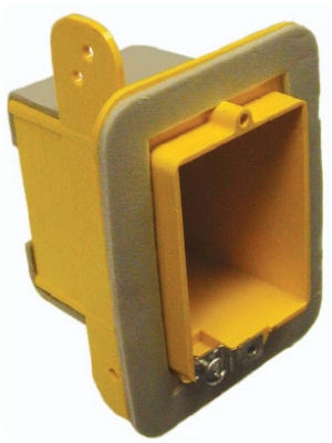 Single Gang Rectangular Vapor Barrier Switch & Outlet Box