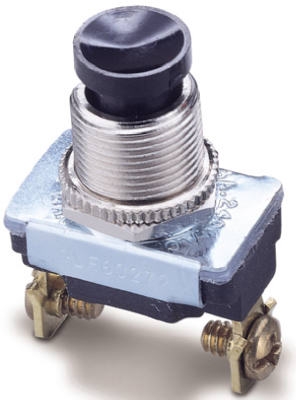6A Single-Pole/Single-Throw Push Button Switch