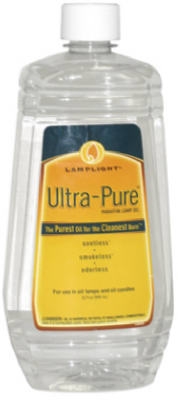 Ultra Pure Lamp Oil, Clear, 32-oz.