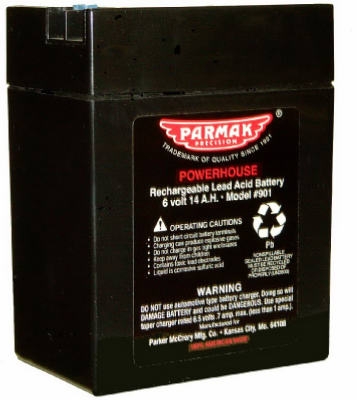 Battery For Parmak Solar Fence Charger, 6-Volt