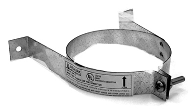 5 inch Gas Vent Wall Band