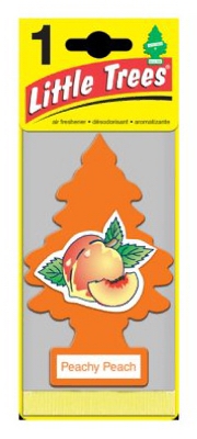 Peachy Peach  inchLittle Tree inch Air Freshener