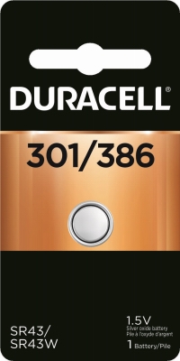 DURA1.5V 301/386Battery