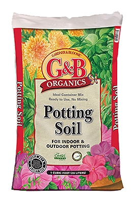 Organic Potting Soil, Indoor & Outdoor 1-Cu. Ft.