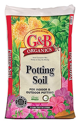 Organic Potting Soil, Indoor & Outdoor 2-Cu. Ft.